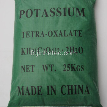 Tétraoxalate de potassium utilisé dans la prise de force des abrasifs